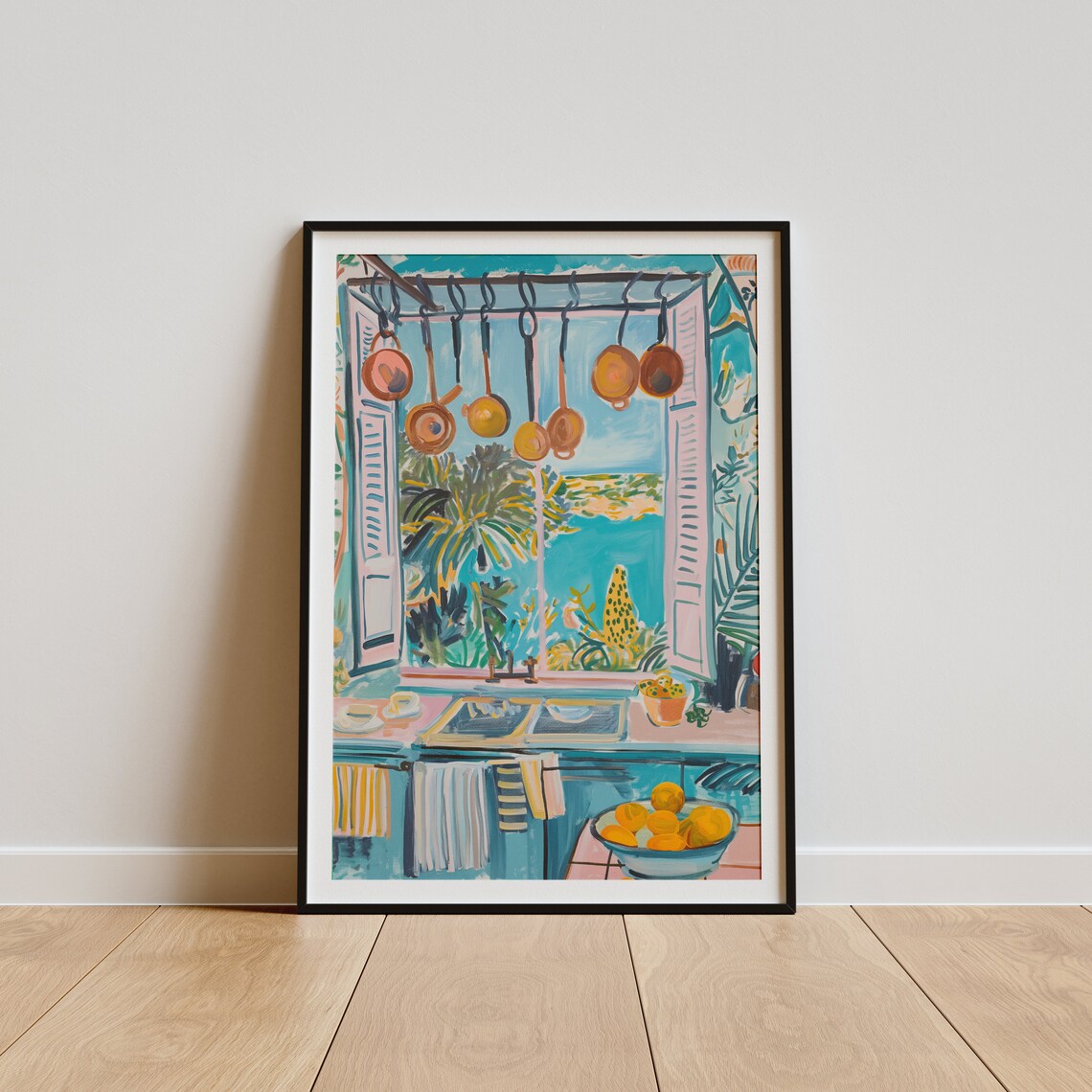 Henri Matisse Open Window Poster, Coastal View - Image 5