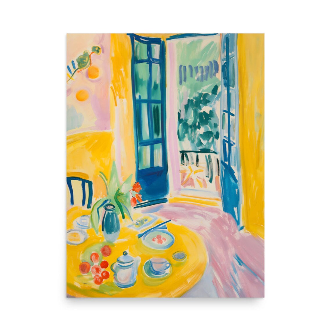 Henri Matisse Breakfast Room Art Print, Fauvism - Image 4