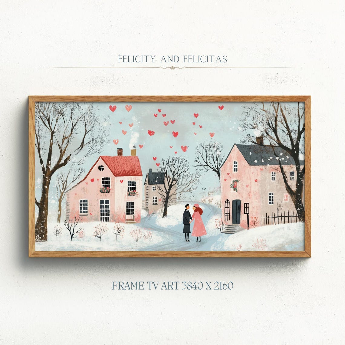 Valentines Day Frame Tv Art Cute Valentines Day Tv Art Valentines Day Decorations Fun Valentines Home Decor