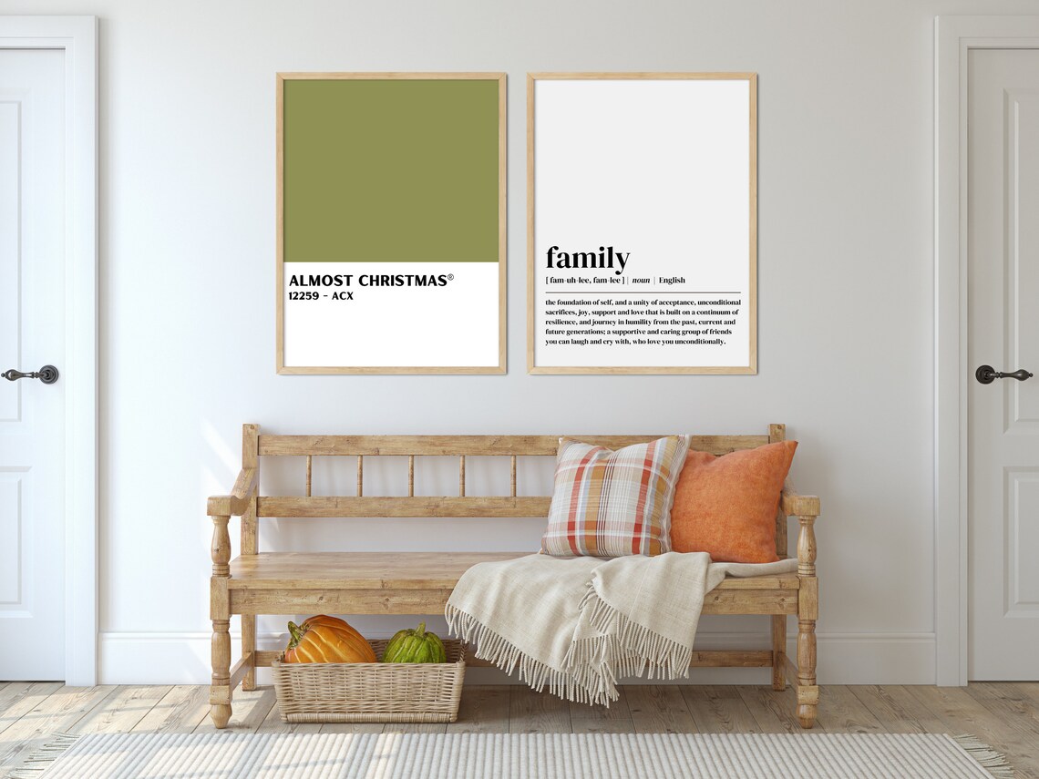 Thanksgiving Family Definition Art Print - Image 3