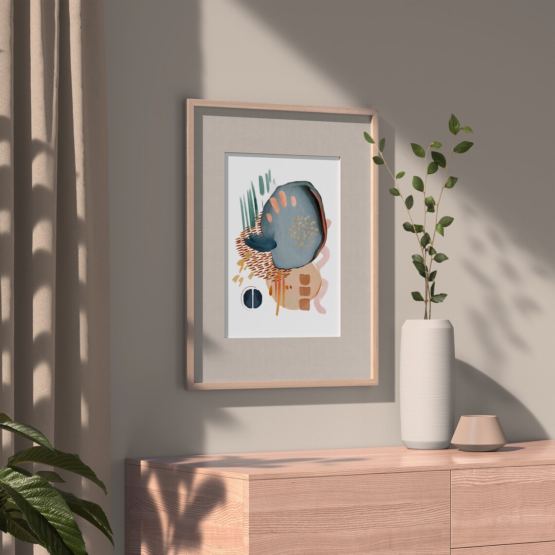 Abstract Art Maximalist Abstract Decor Art Print - Image 3
