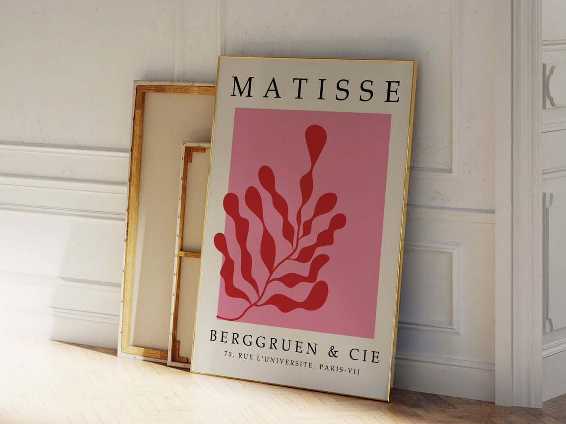 Henri Matisse Print Matisse Poster Matisse Wall Art Matisse Art Print Exhibition Poster - Image 2