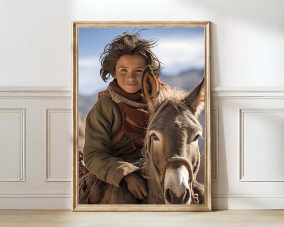 Afghanistan Print Afghan Girl Print Kabul Wall Art Afghanistan Poster Afghanistan Wall Art Nomad Girl Print Afghanistan Gift