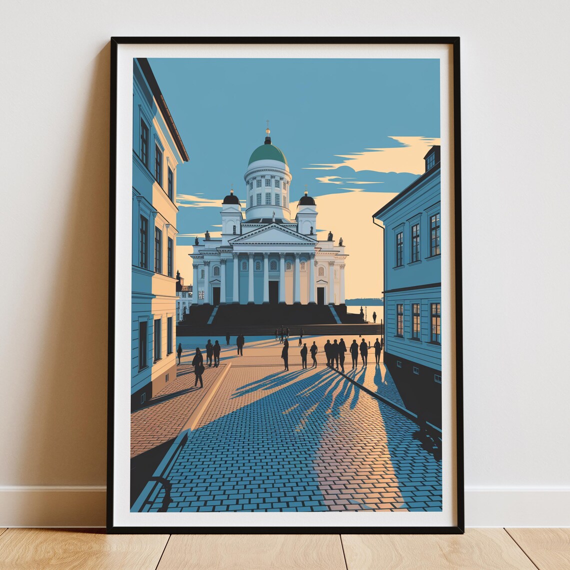 Helsinki Cathedral Travel Poster, Nordic Landmark - Image 4
