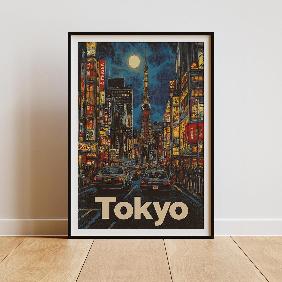 Tokyo Japan Travel Poster, Asia Travel Gift - Image 3