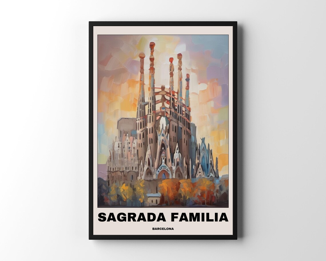 Sagrada Familia - Barcelona Architecture Print
