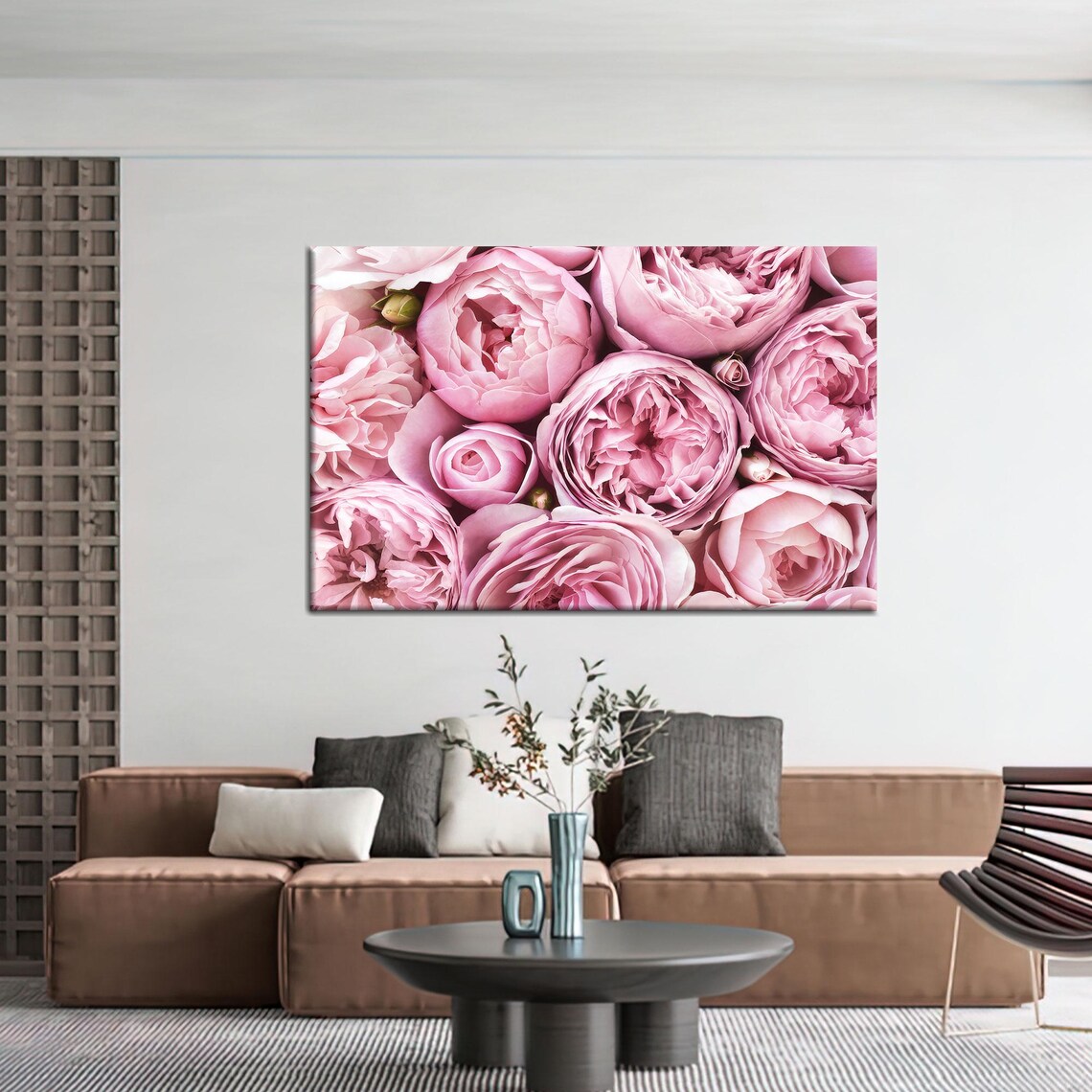 Modern Botanical Pink Flowers Housewarming Gift