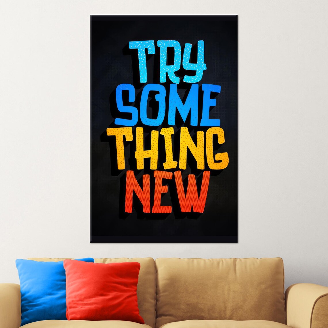 Motivational Art, Modern Typography Quote