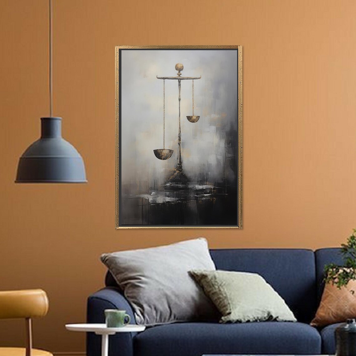 Unbalanced Scales, Modern Art Wall Decor - Image 2