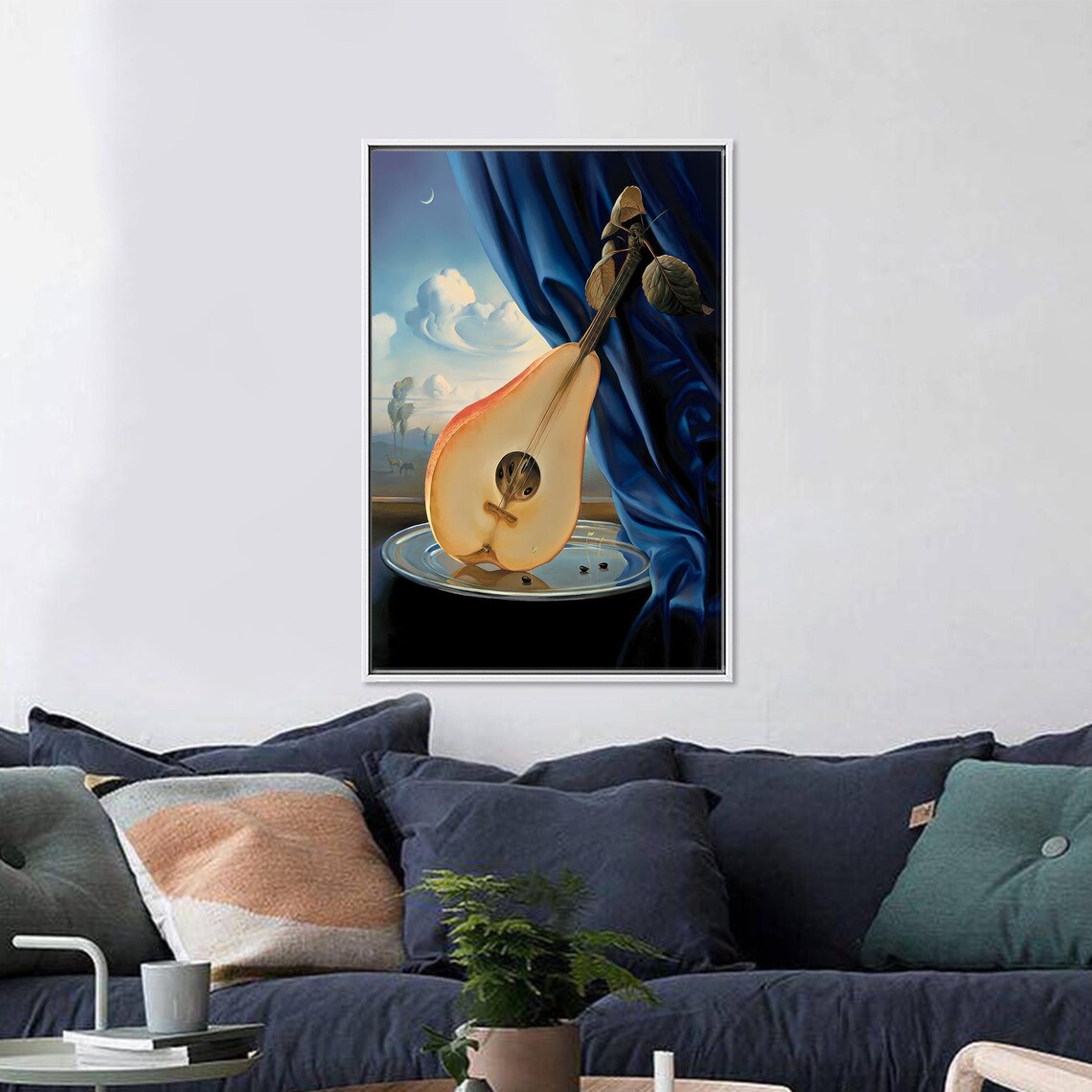 Guitar Glass Decor, Surreal Halloween Decor - Image 4