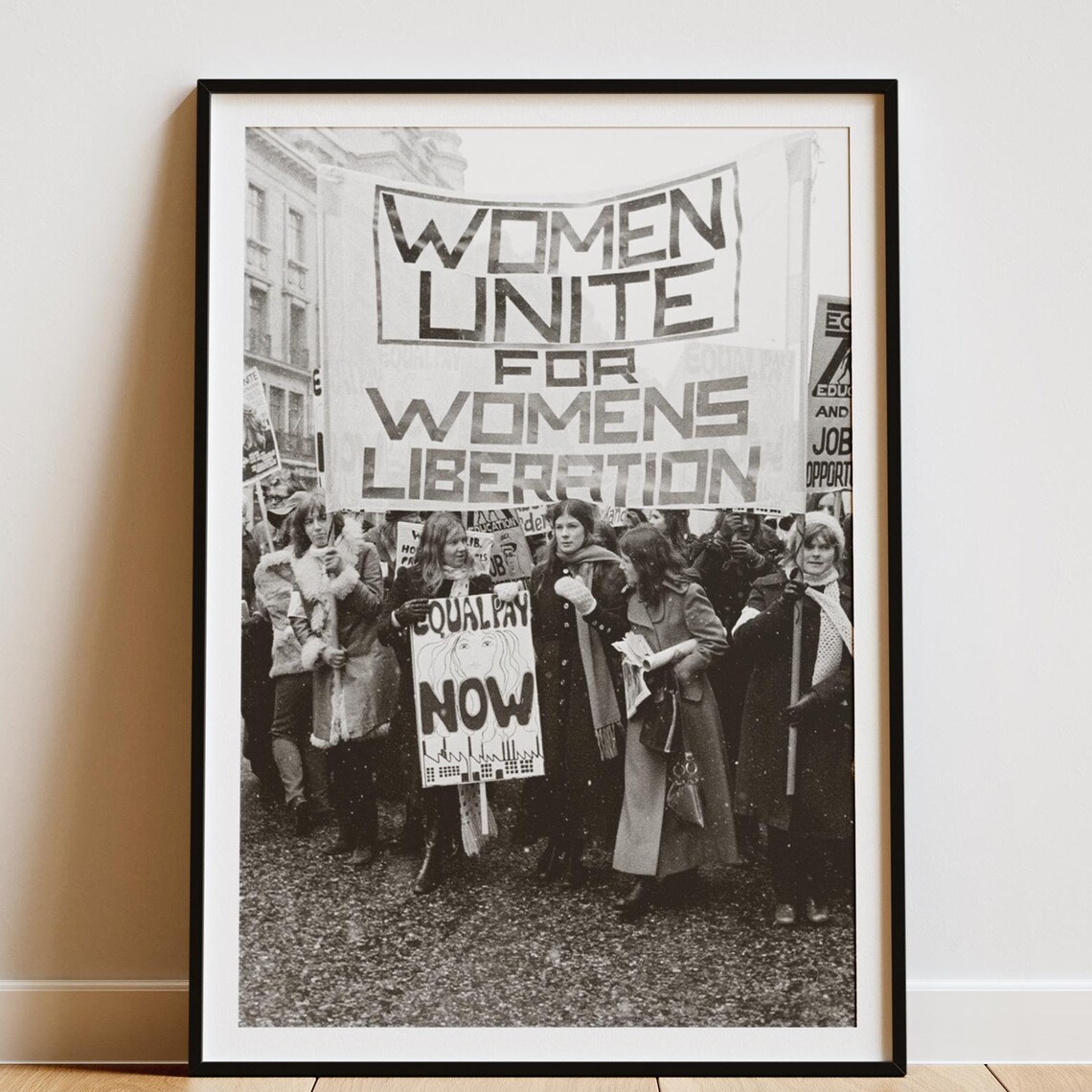 Women Liberation Rights Feminist Poster, Equal Rights
