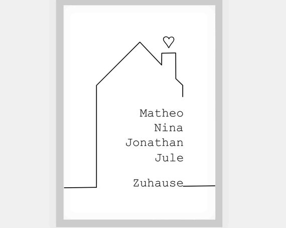 Gift Family Family Poster Family Picture Home Is