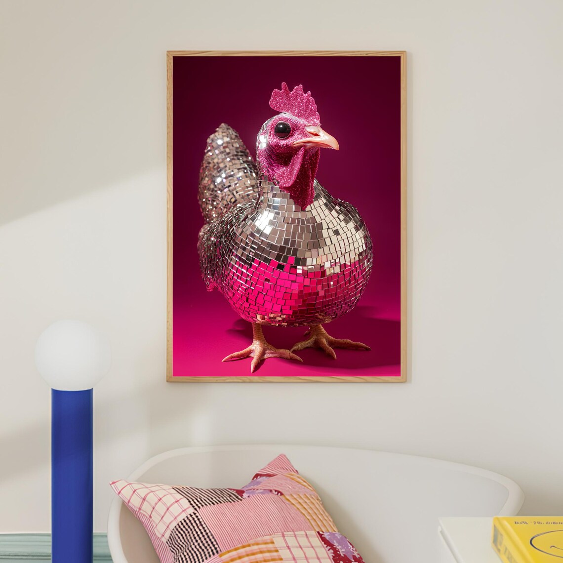 Disco Turkey Thanksgiving Party Art Print - Image 4
