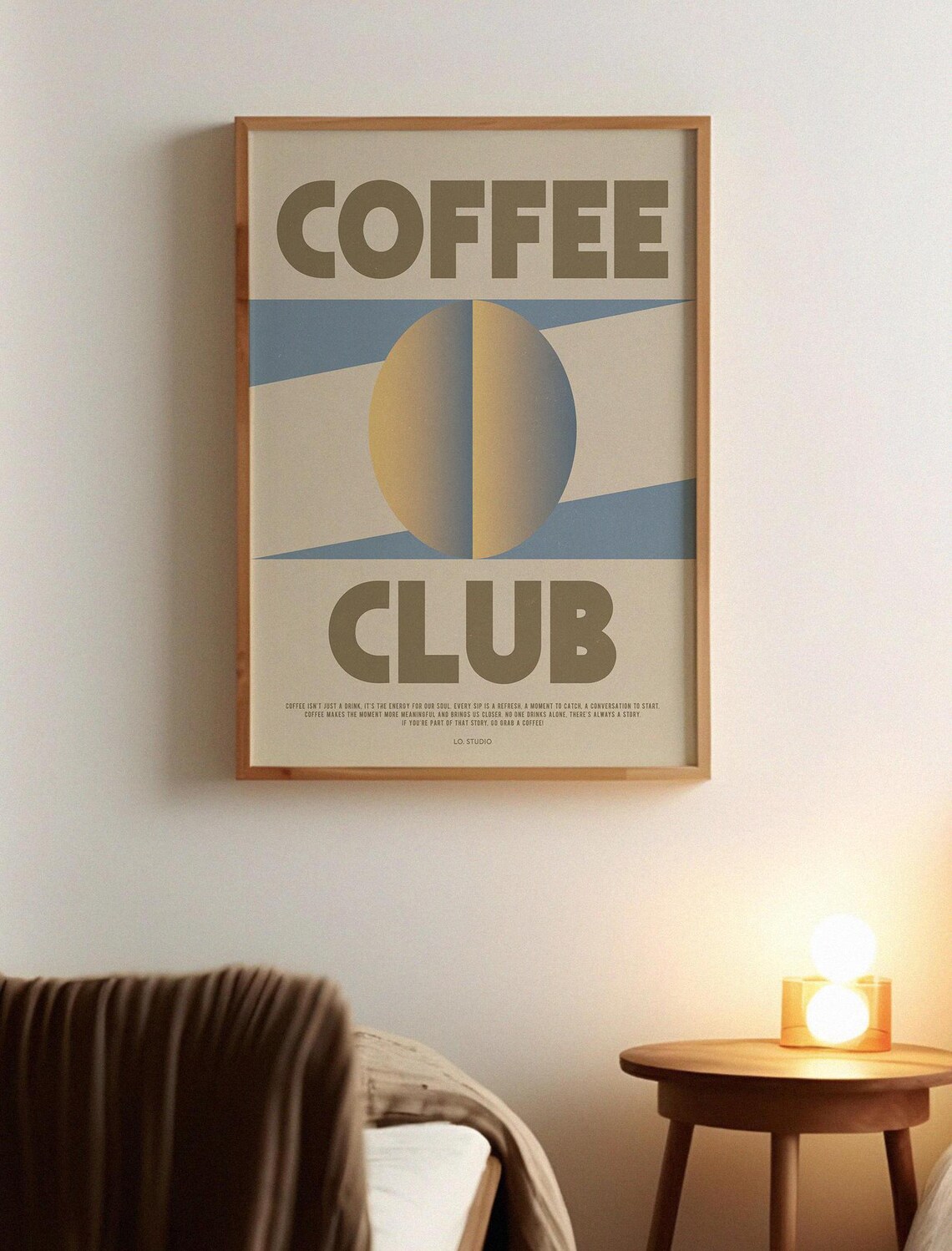 Coffee Club No1 Modern Poster - Image 2