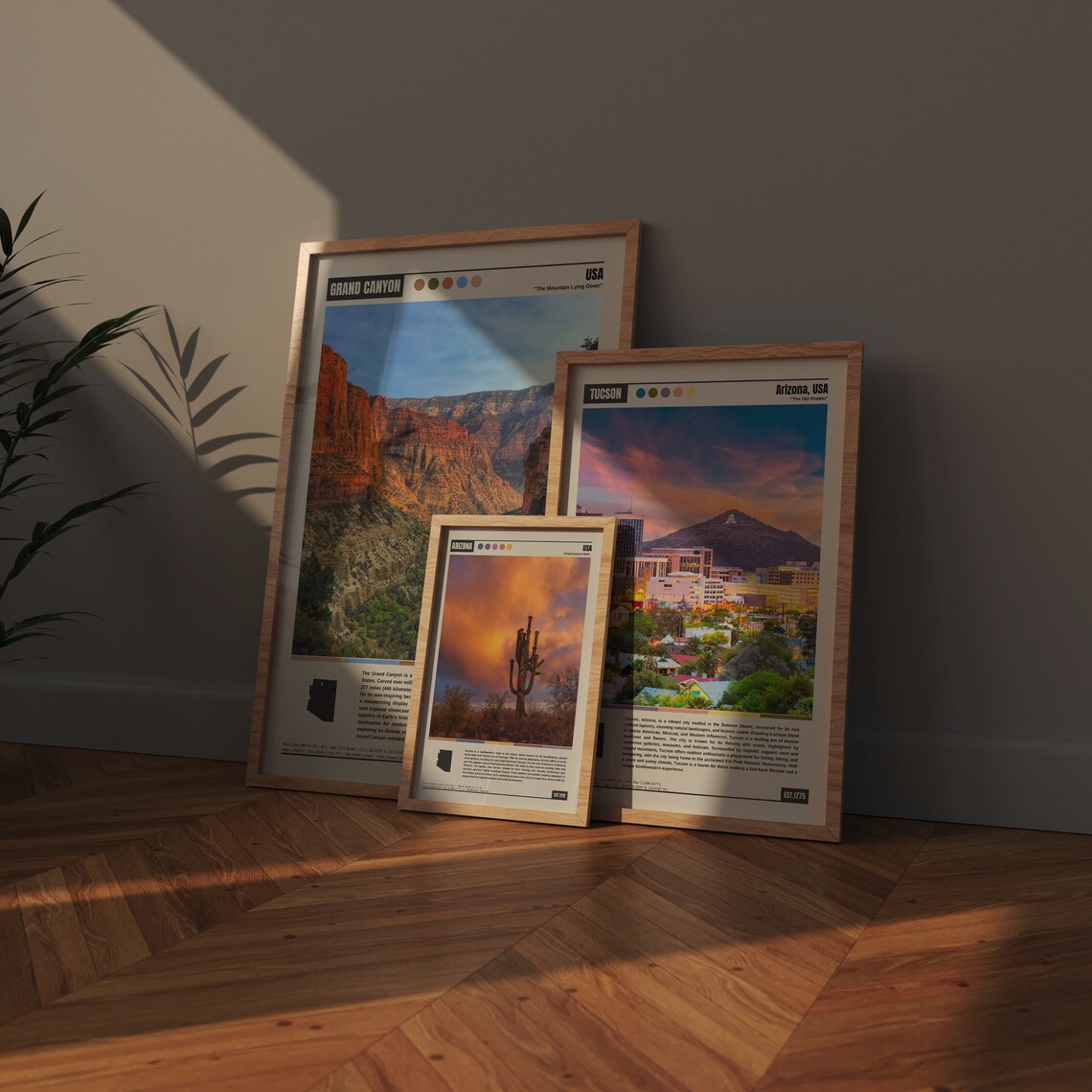 Tucson Arizona Travel Poster, Southwest Decor - Image 4