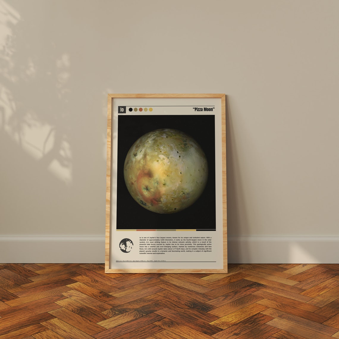 Io Poster Io Print Io Wall Art Io Decor Io Photo Io Art Io Moon Moon Decor Moon Print Outer Space Decor Planet Poster - Image 3