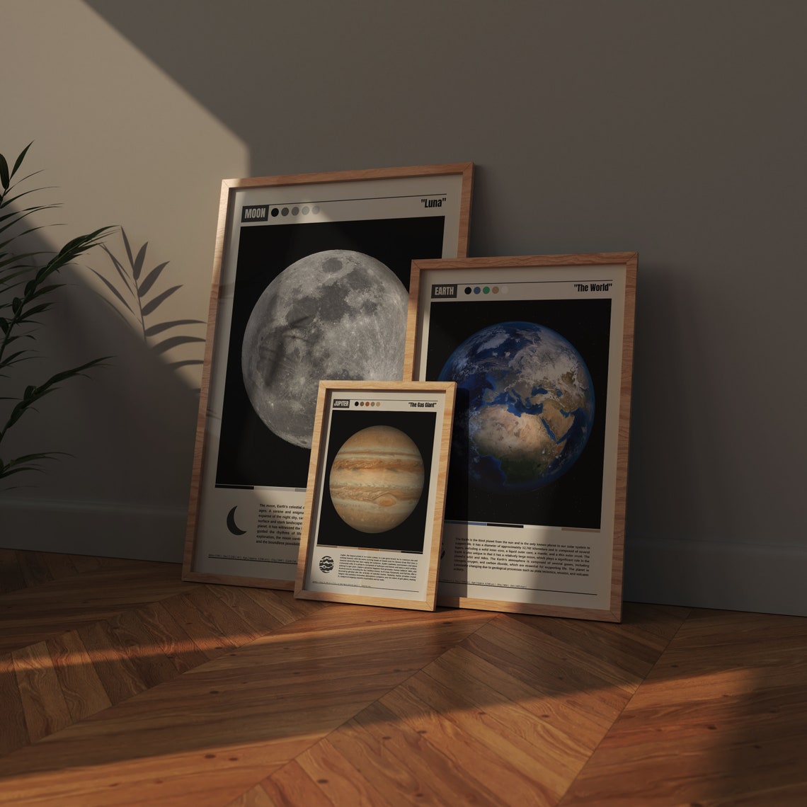 Jupiter The Gas Giant Planet Swirling Storms Space Photography Poster - Image 4