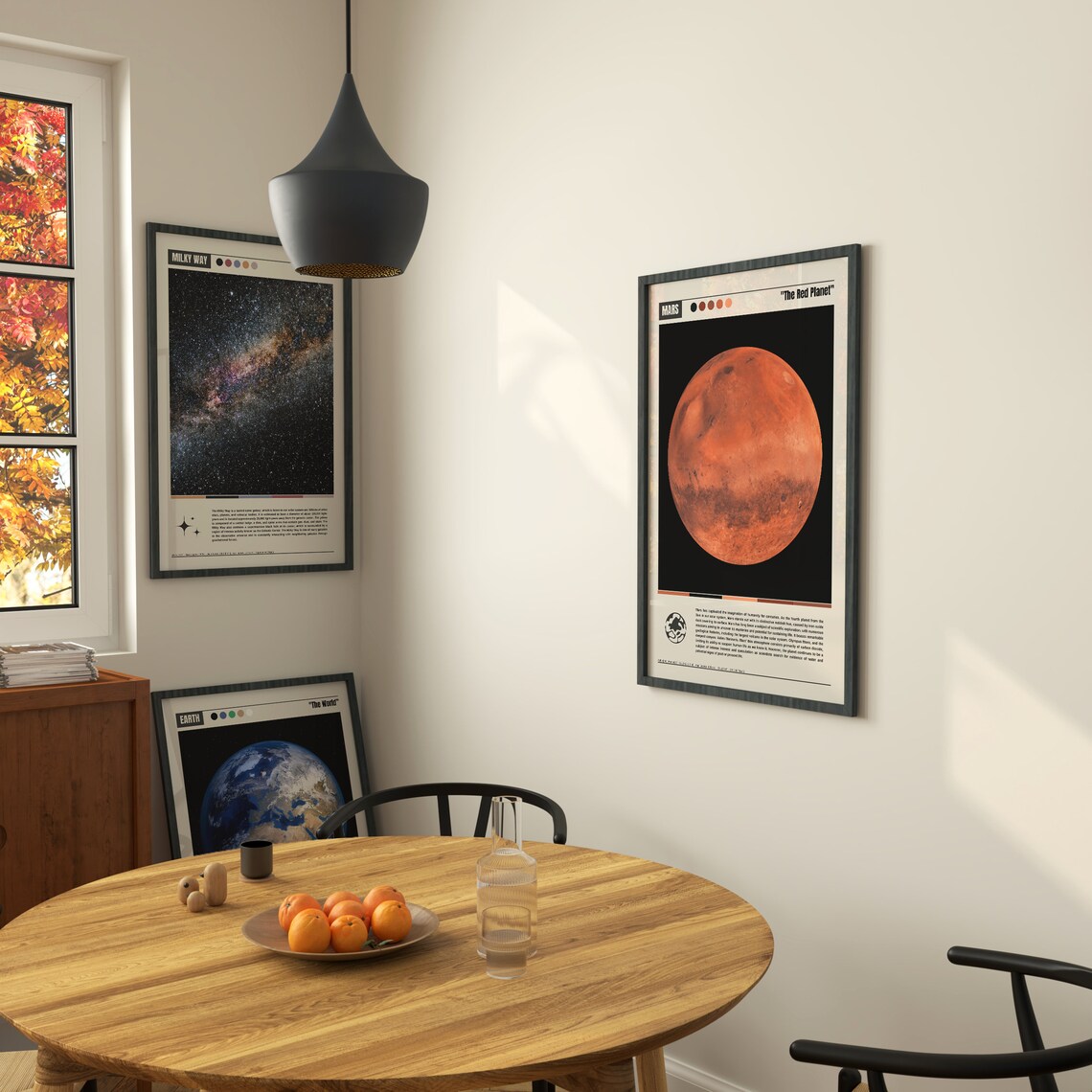 Mars Planet Art Print, Space & Astronomy Decor - Image 6