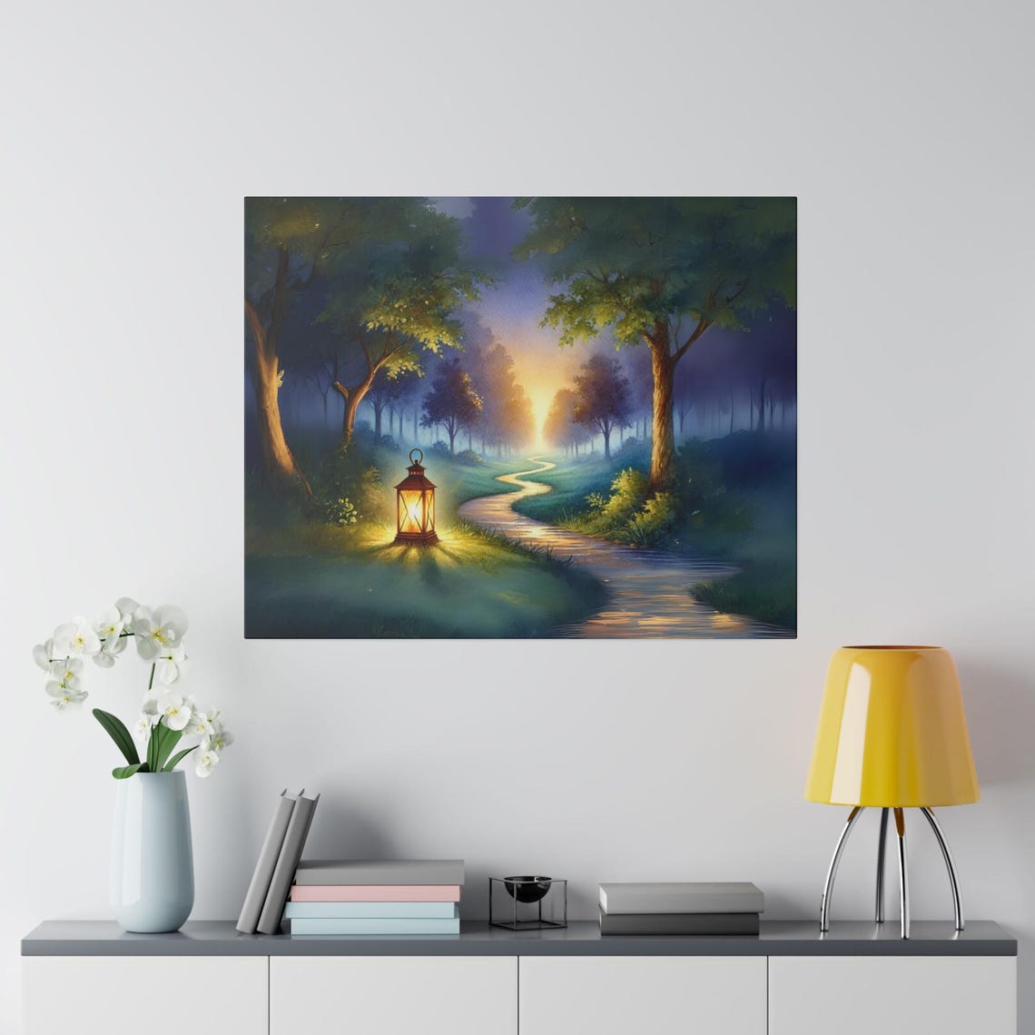 Psalms 119105 Inspired Matte Print Christian Artwork From Bible Verses Fast Shipping - Image 2