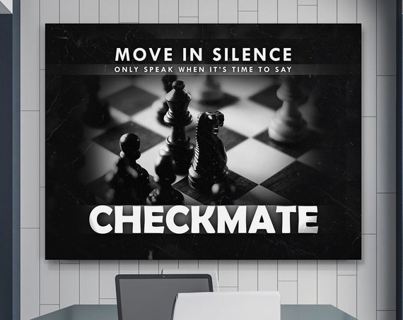 Motivational Office Wall Art Decor Poster