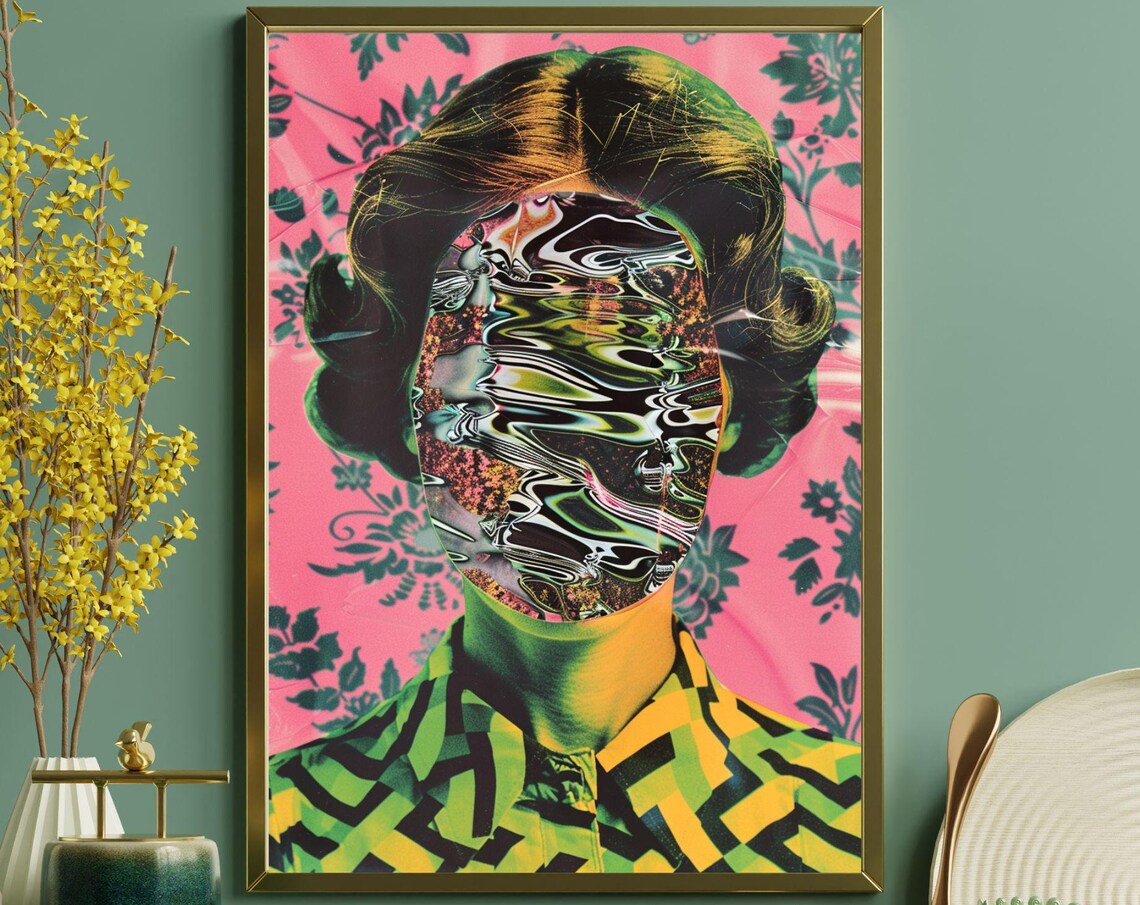 Cellophane No2 Unique Canvas Art Print