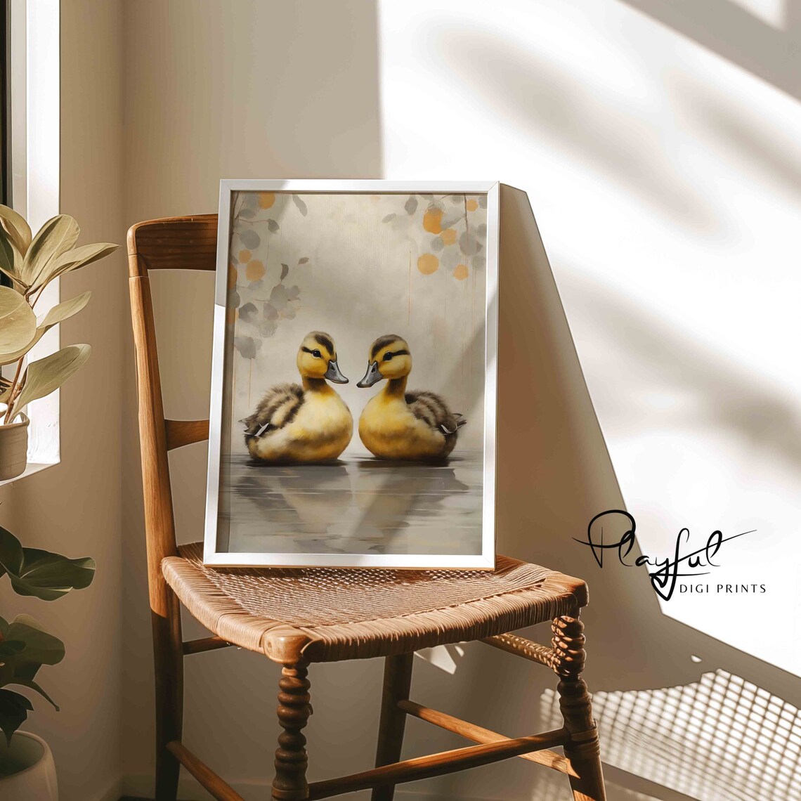 Cute Ducklings Poster, Easter Spring Decor - Image 3