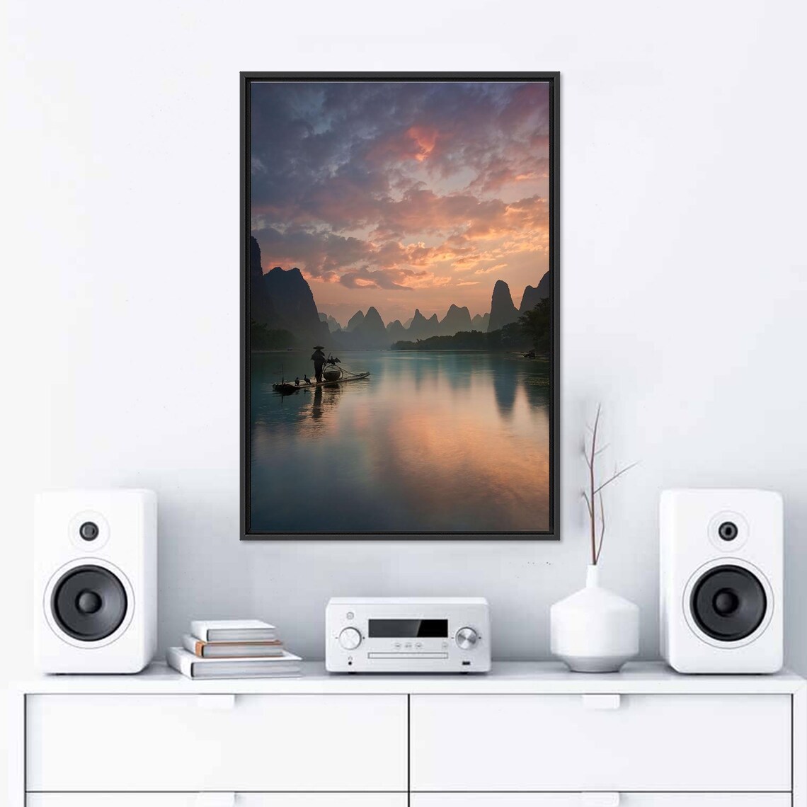 Guilin China Landscape, Personalized Gift Art Print - Image 2