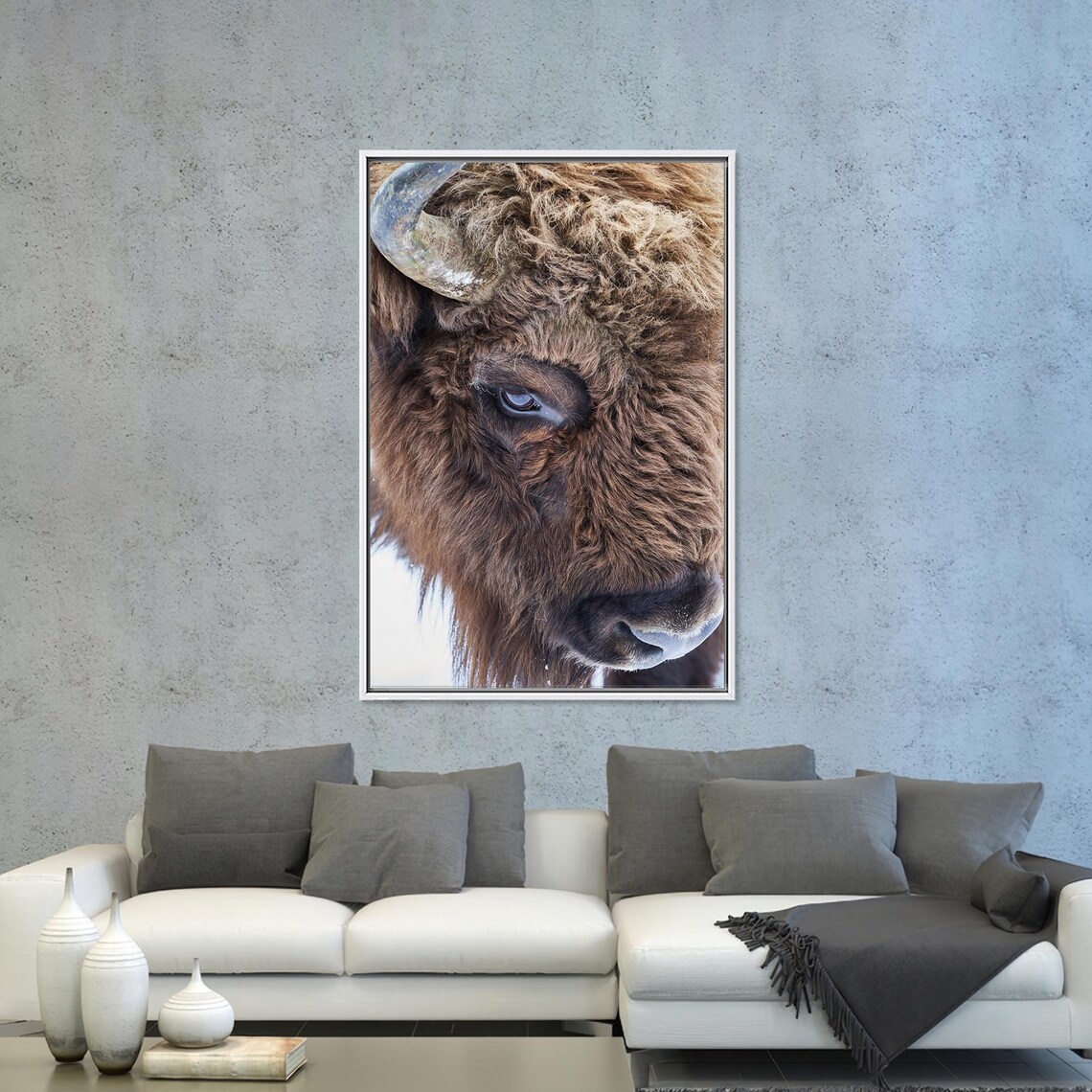 Wild Bull Art Print, Boho Baby Boy Gift - Image 4