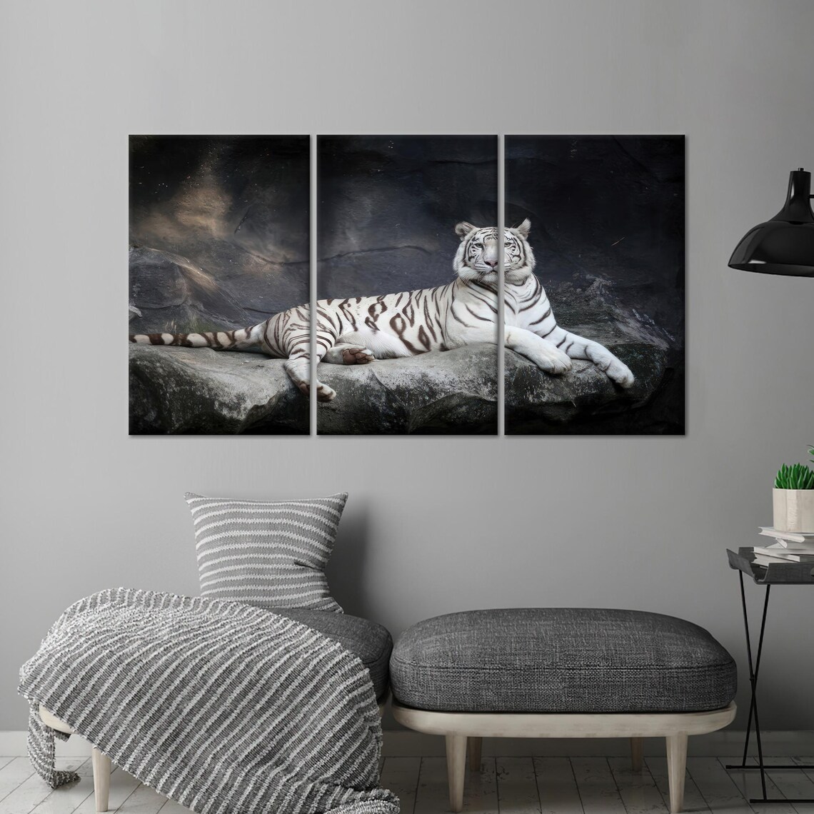 Tiger Farmhouse Wall Art Gift For Her - Image 4