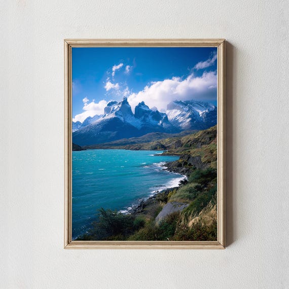 Torres Del Paine Lake Photography Print