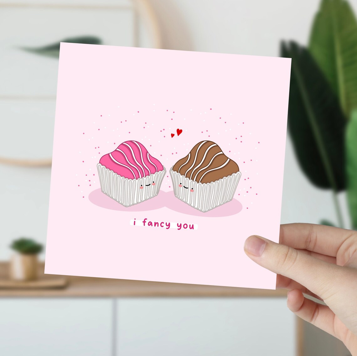 I Fancy You Kawaii Anniversary Cake Art Print - Image 5