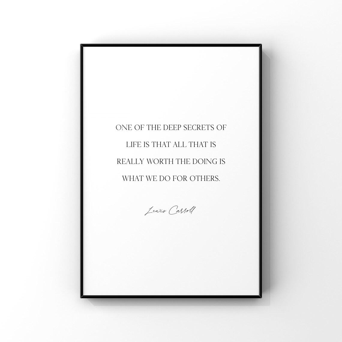 Alice In Wonderland Inspiration Art Print, Lewis Carroll