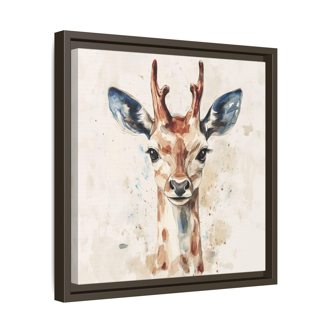 Deer Watercolor Animal Print, Nursery Decor - Image 3