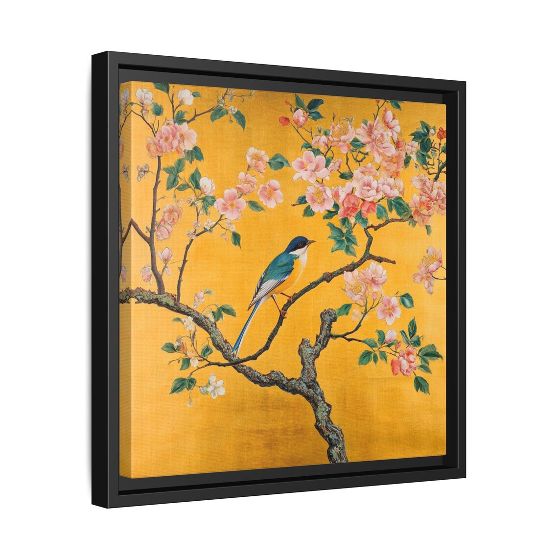 Asian Bird Art Print, Chinoiserie Japandi Decor - Image 2
