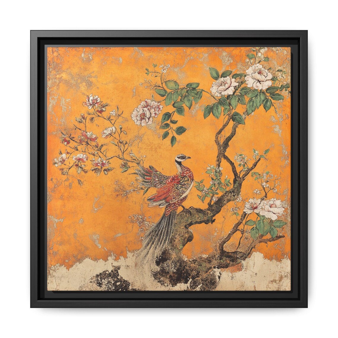 Chinoiserie Japandi Portrait, Asian Art Gift - Image 5