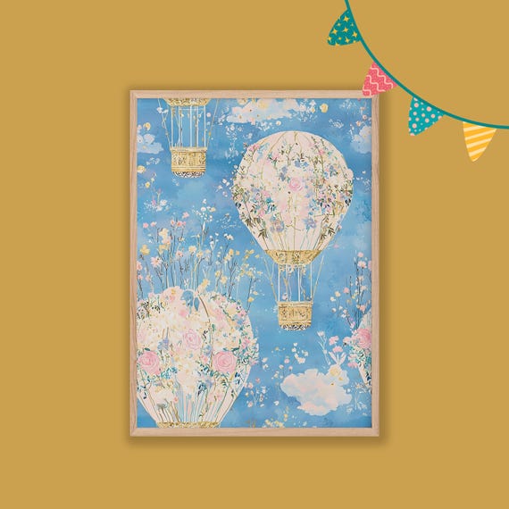 Nursery Decor Baby Room Wall Art Nursery Decor Prints Animal Boho Kids Room Decor Instant Playroom Print