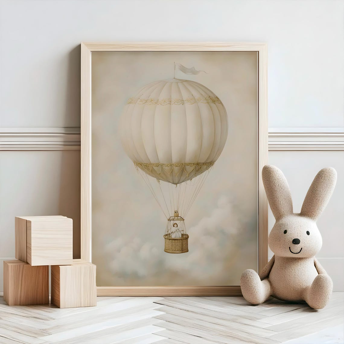 Nursery Decor Baby Room Wall Art Nursery Decor Prints Animal Boho Kids Room Decor Instant Playroom Print - Image 2