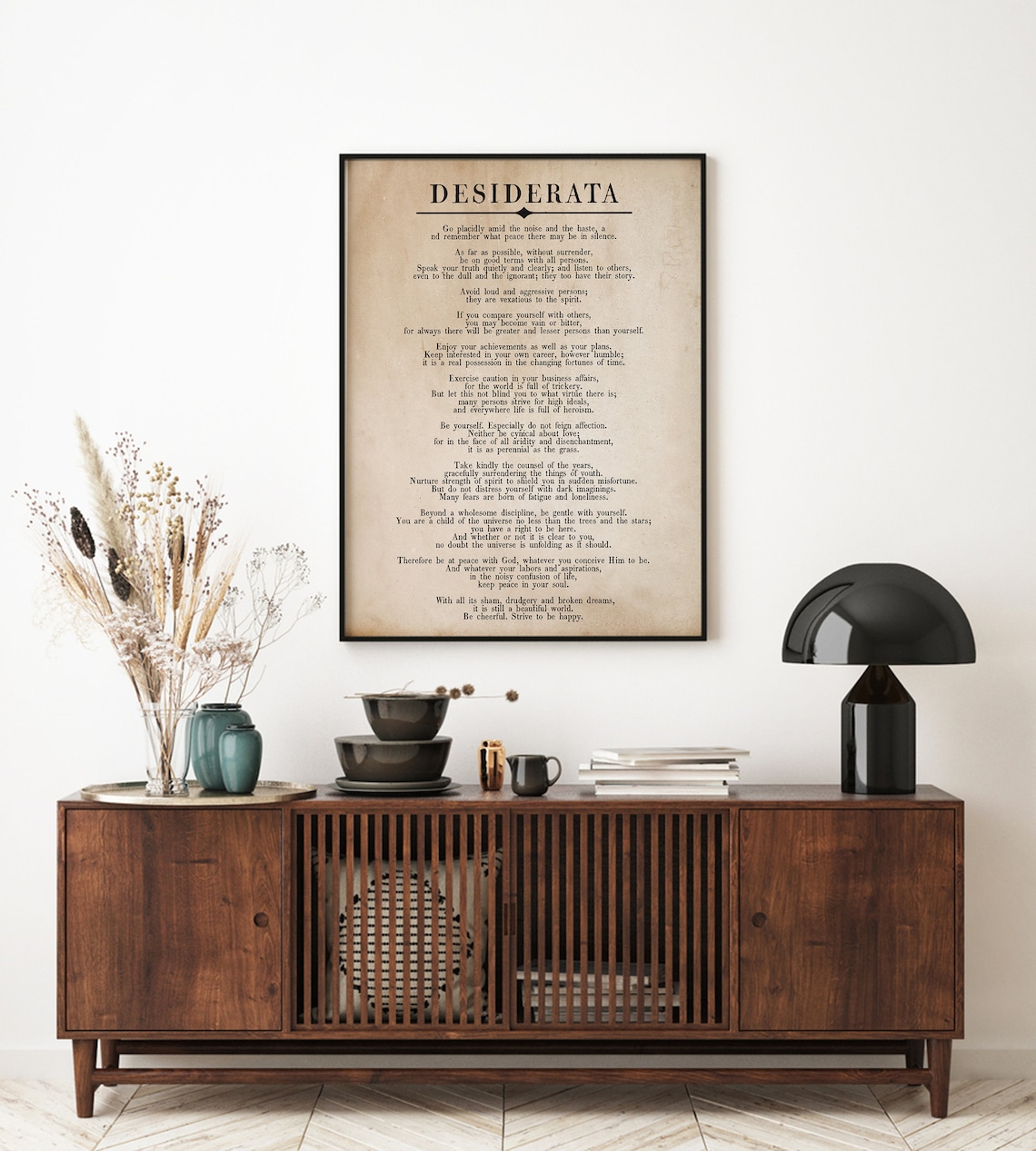 Desiderata Book Page Art Print, Max Ehrmann Poem - Image 3