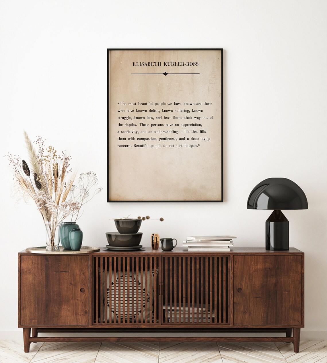 Elisabeth Kubler Ross Quote Mental Health Poster - Image 3