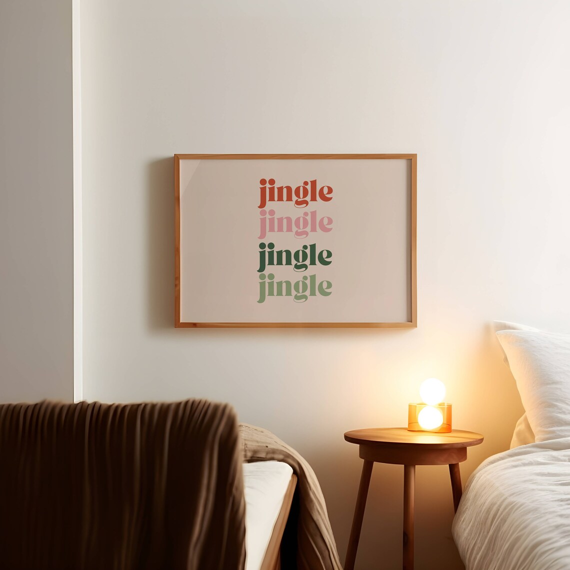 Christmas Phrase Holiday Quote Lyric Art Print - Image 2