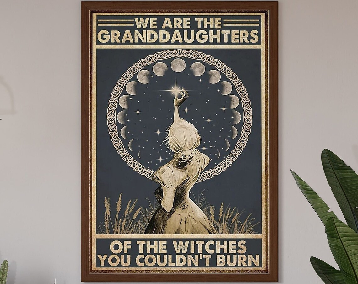 We Are Granddaughters of the Witches Halloween Poster