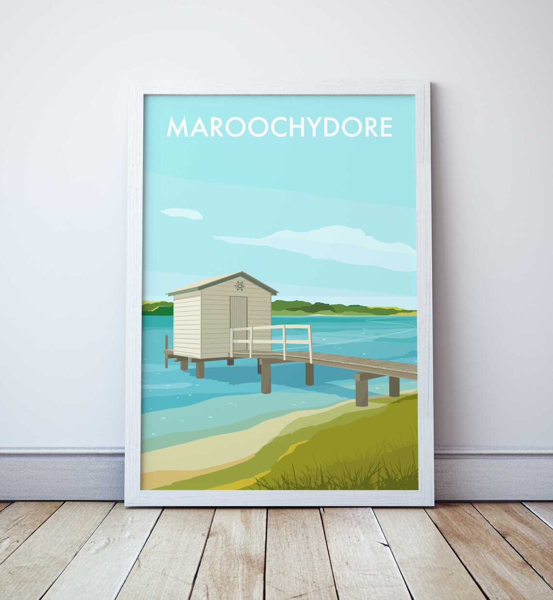 Maroochydore Sunshine Coast Australia Travel Poster