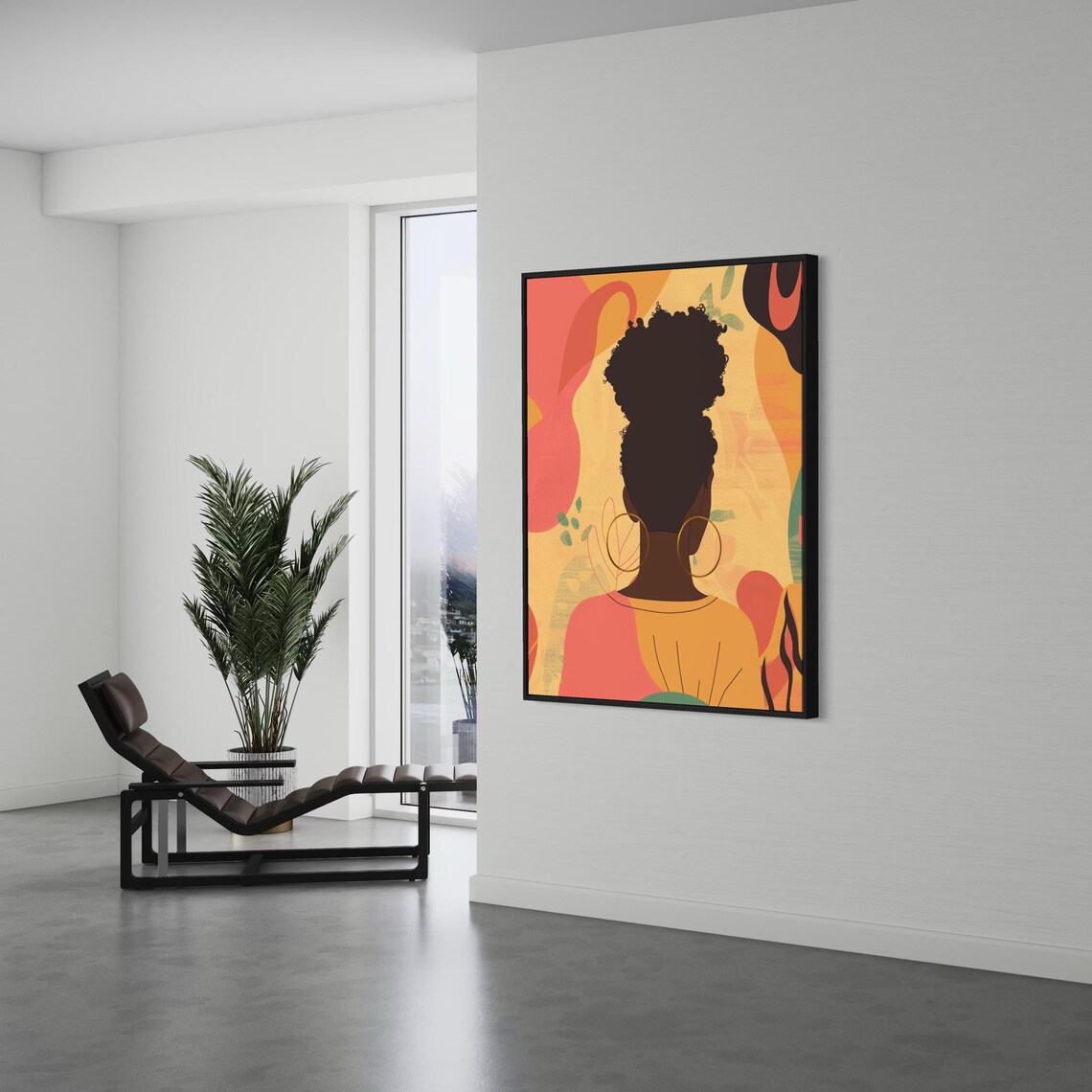 Bold African Woman, Afrocentric Black Excellence - Image 3