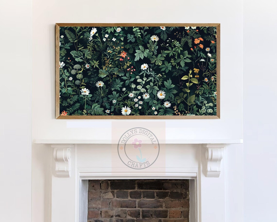 Floral Botanical Wildflower Pattern, Modern Boho Nature - Image 7