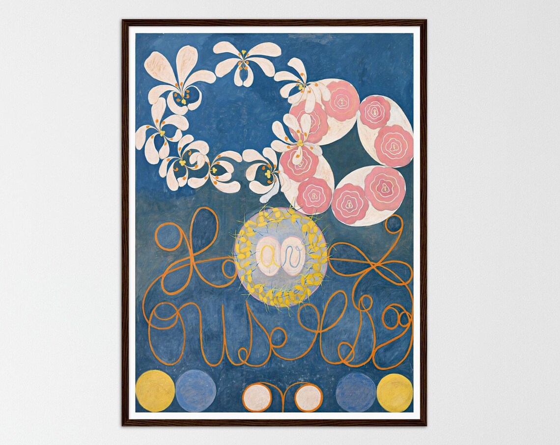 Hilma Af Klint Vintage Abstract Art Print