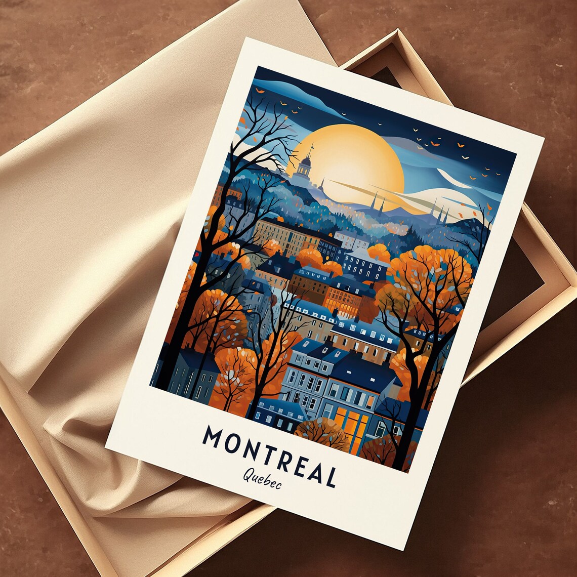 Montreal Travel Poster, Quebec City Art Print - Image 3