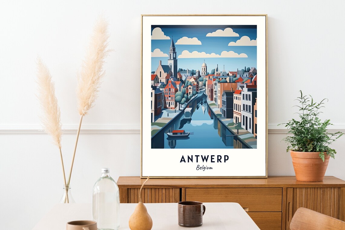 Mas Museum Aan De Stroom Antwerp Travel Poster - Image 2