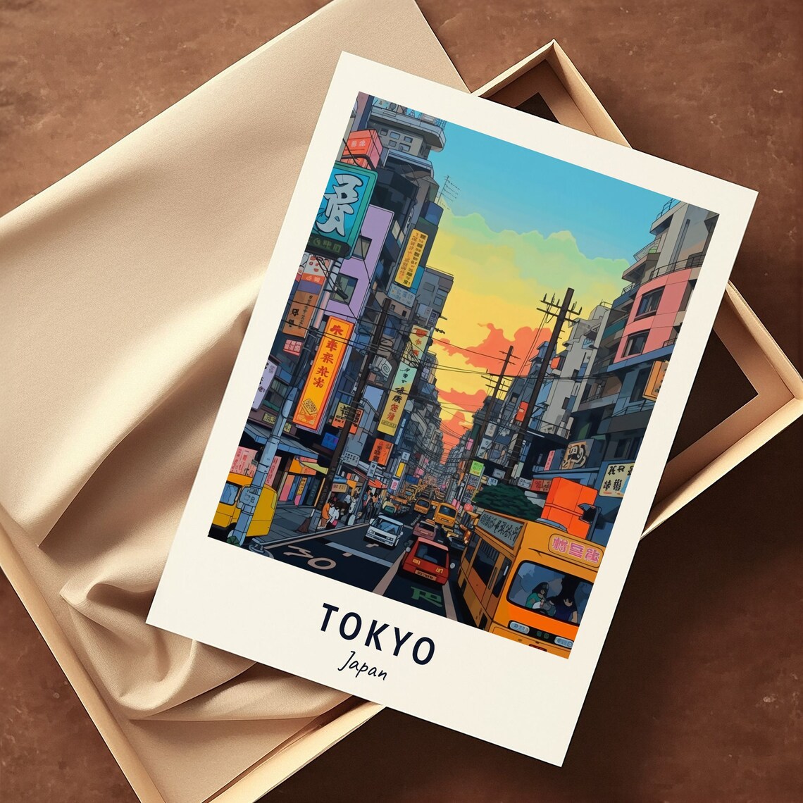 Tokyo Travel Poster, Japan City Wall Art - Image 3
