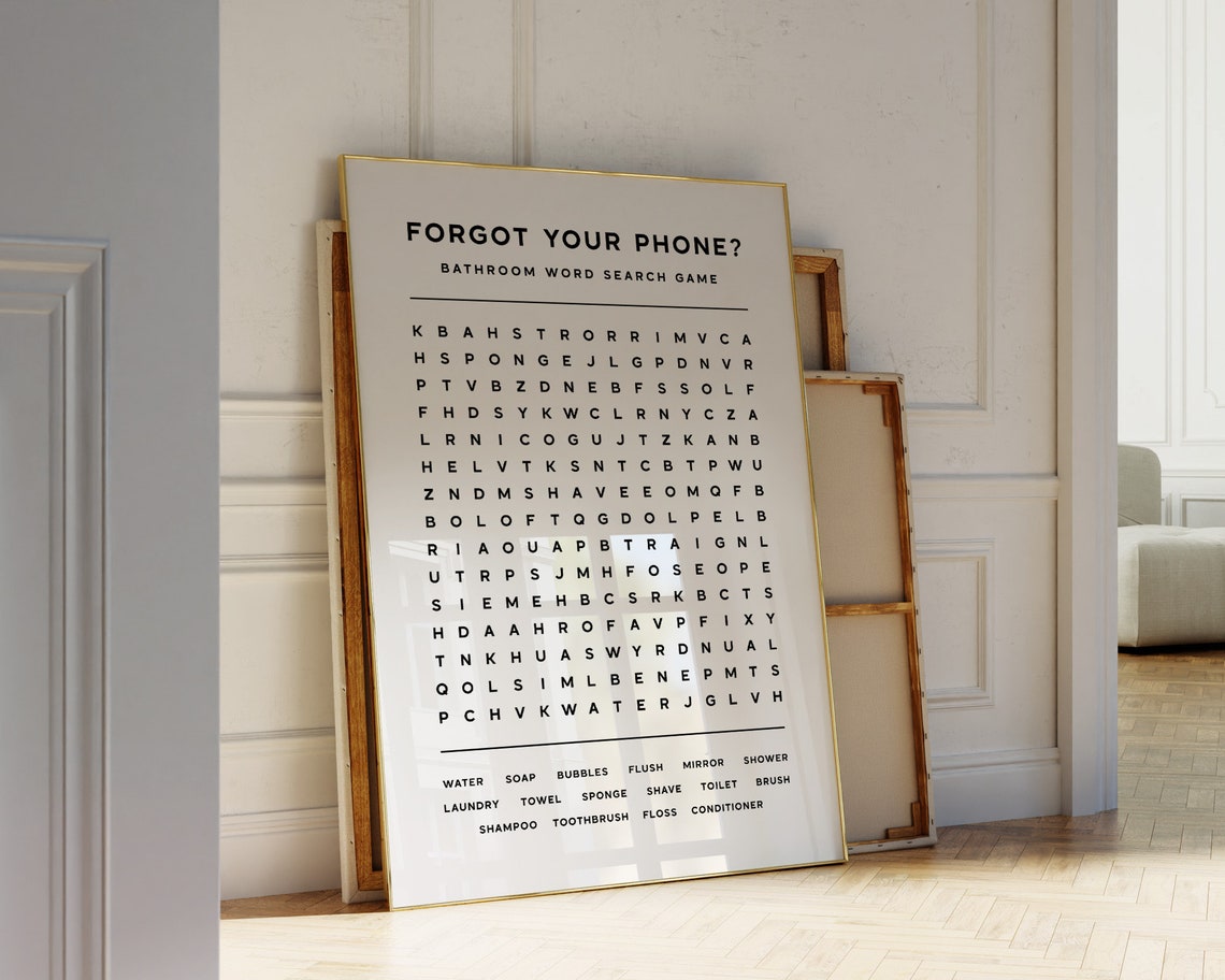 Digital Download Notice Minimalist Typography Seller Card Poster - Image 2