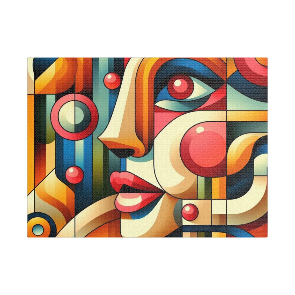 Colorful Abstract Satin Art, Modern Home Decoration - Image 2